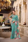 Nirzari By Ynf7007 Georgette Printed With Pearl Lace Border Sarees Wholesalers In Delhi